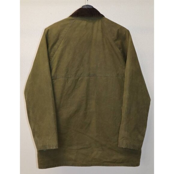 Vintage 90s Joviel England Men's Small Waxed Hunting Jacket - Picture 2 of 9